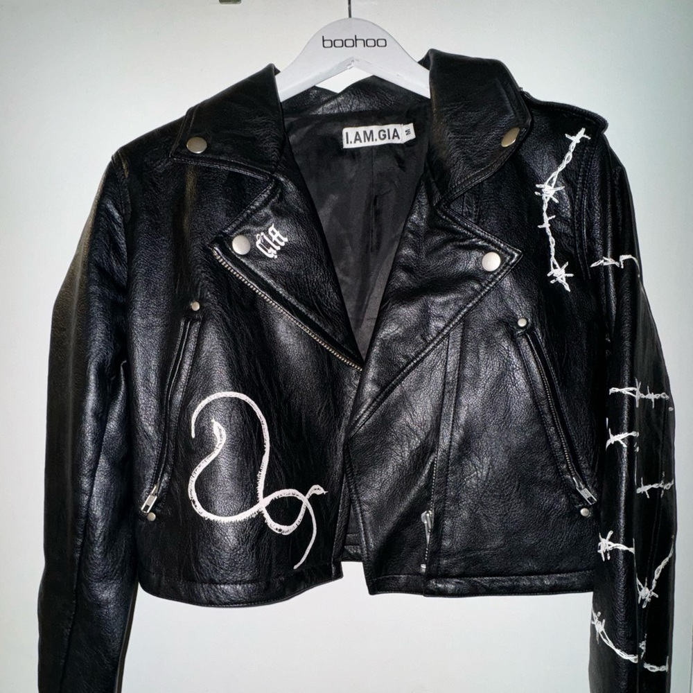 I AM GIA leather jacket
